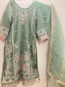 Elegant Green Kurta Set