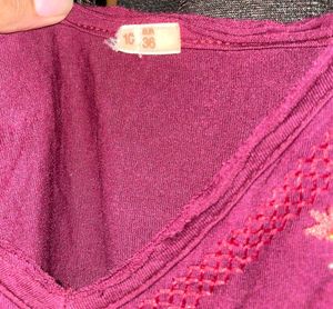 Floral Embroidered Tank Top