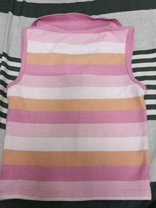 Striped Sleeveless Top