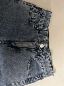 Color Block High Waisted Jeans