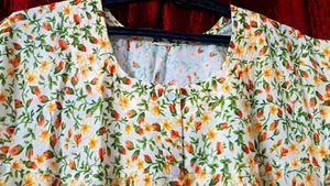 Floral Print Casual Dress