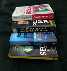 4 BOOK COMBO MYSTERY THRILLER