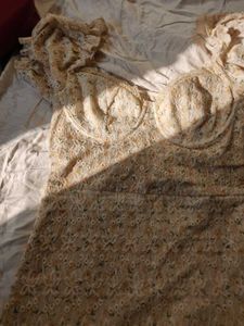 Urbanic Crochet Embroidery Bodycon Dress