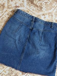 Blue Denim Skirt