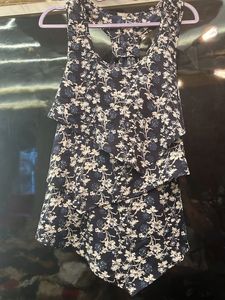 Floral Sleeveless Top