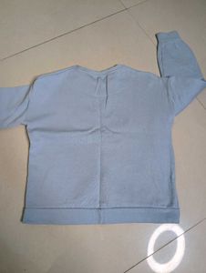 Cute Graphic Print Sweatshirt