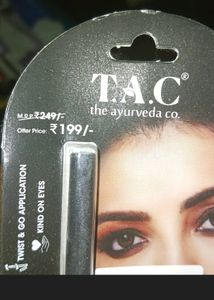 COD AVAILABLE Tac, The Ayurveda Co. Beautif-Eye Ayurvedic Black Kajal , 0.35g