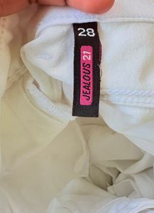 Jealous 21 New White Jeans For Women👖