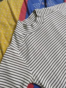 Striped T-Shirt Dress