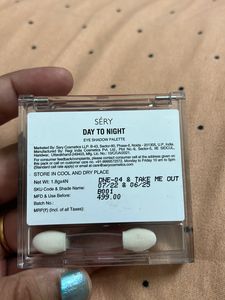 Sery  Day To Night  Eyeshadow Palette- Take Me Out