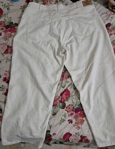 White Wide Leg Jeans