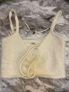 Super Soft White Camisole Top XS-S