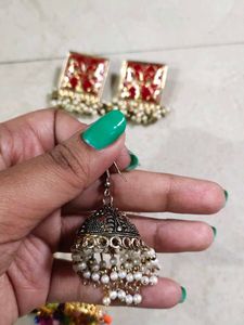 3 Combo Of Earings