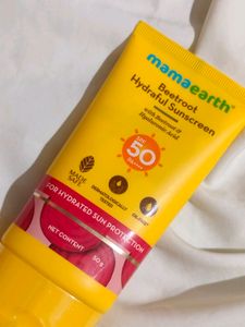 Mamaearth Beetroot Sunscreen