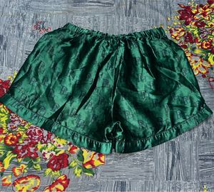 Plt Emerald Green Satin Night Dress