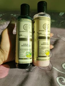 Amla And Bhringraj Khadi Natural Shampoo And Conditioner Combo