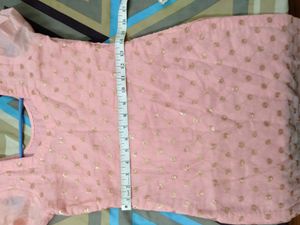 Baby Pink Beautiful Suit With Pant And Dupatta