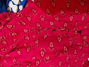 Pink Printed Kurta
