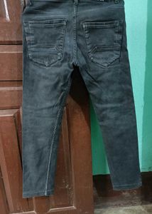 Black Wash Denim Jeans