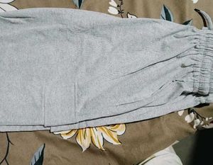 Gray Casual Jogger Sweatpants