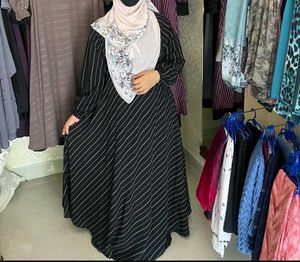 Striped Burqa