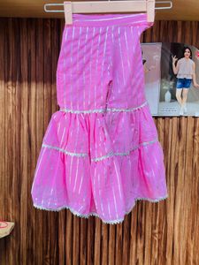 Cute Pink Girls&#39; Sharara Set