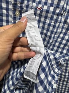Hollister California Gingham Formal Shirt