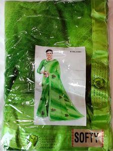 SHADED GREEN SAREE