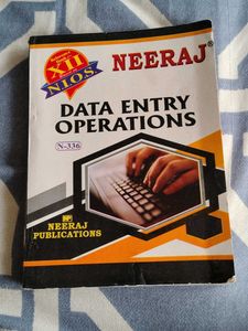 NIIOS Data Entry Operations Textbook