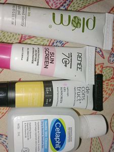 Sunscreen And Cleanser