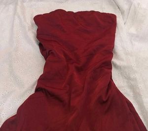 Cherry red Corset dress