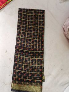 Party Wear designer Saree With Grand Pallu Blouse