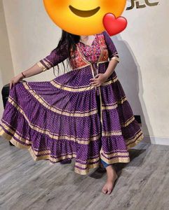 Indo Western Shrug with Blouse