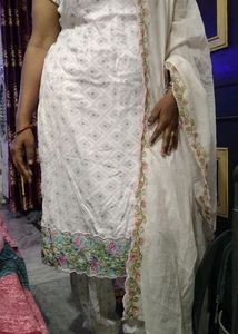 Pink Suit With Salwar  dupatta