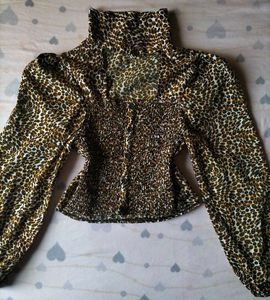 Leopard Print Top