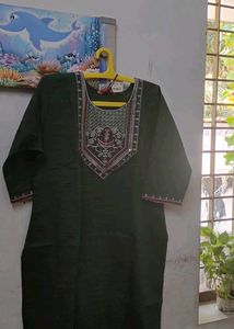 Green Colour Kurti