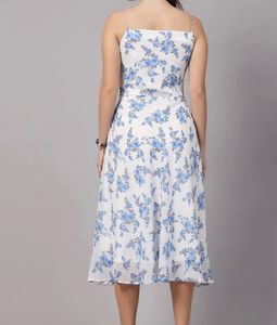 Floral Print Midi Dress