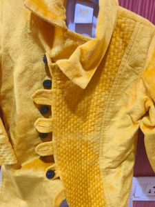 Yellow WinterJacket Baby Girl