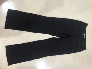 Black Straight Pants