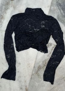 Black Lace Top