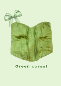 Green Lime Corset