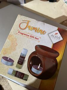 Jasmine Fragrance Oil Diffuser Set