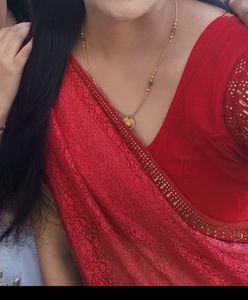 Elegant Red bridal Saree