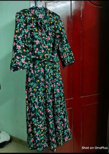 Floral Print Maxi Dress