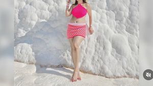 Crochet Halter Top and Skirt Set