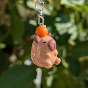 Capybara Keychains (1 Pc) 🍊