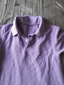 Cute Purple Polo Shirt
