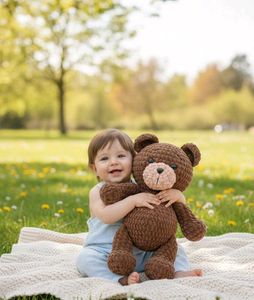 Crochet Teddy Bear - Adorable!