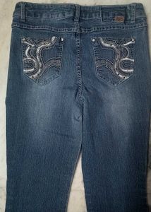 Y2k Embellished Bootcut Jeans