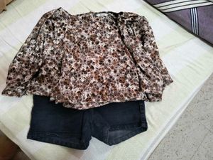 Floral Print Top